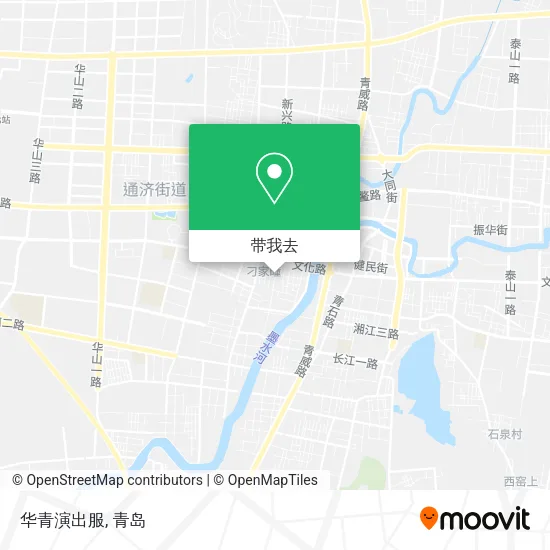 华青演出服地图