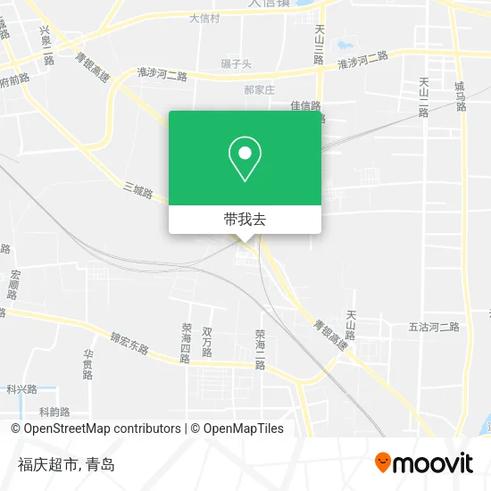 福庆超市地图