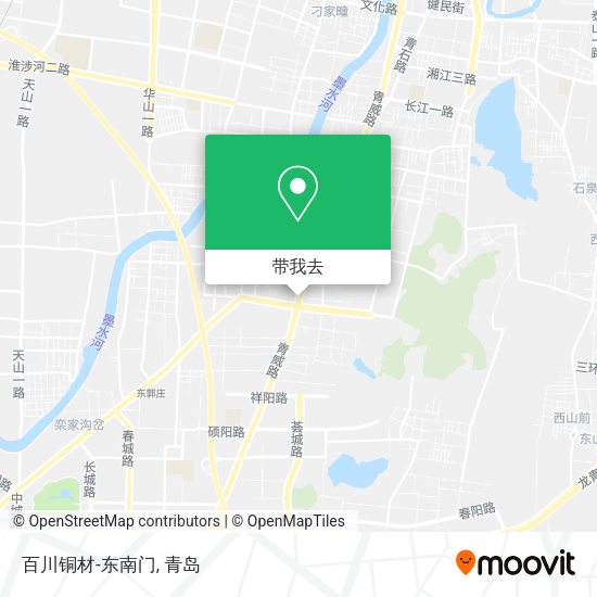 百川铜材-东南门地图