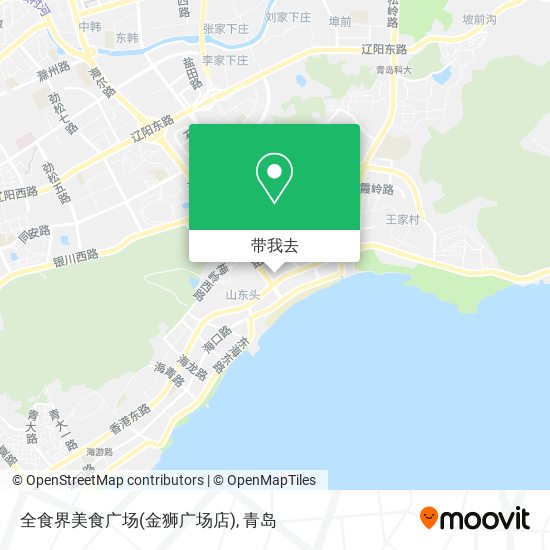 全食界美食广场(金狮广场店)地图