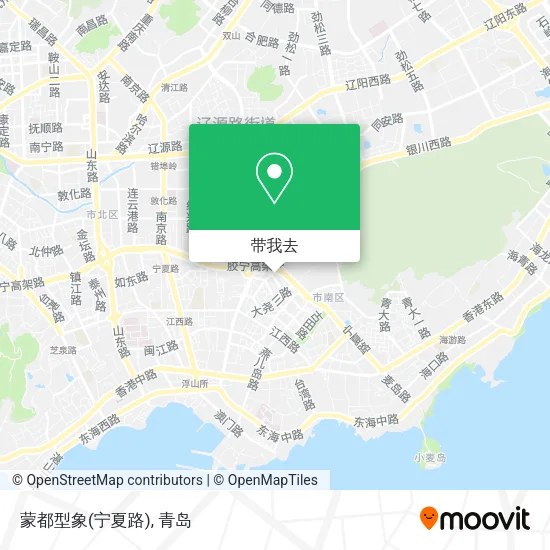 蒙都型象(宁夏路)地图