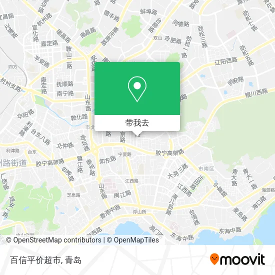 百信平价超市地图