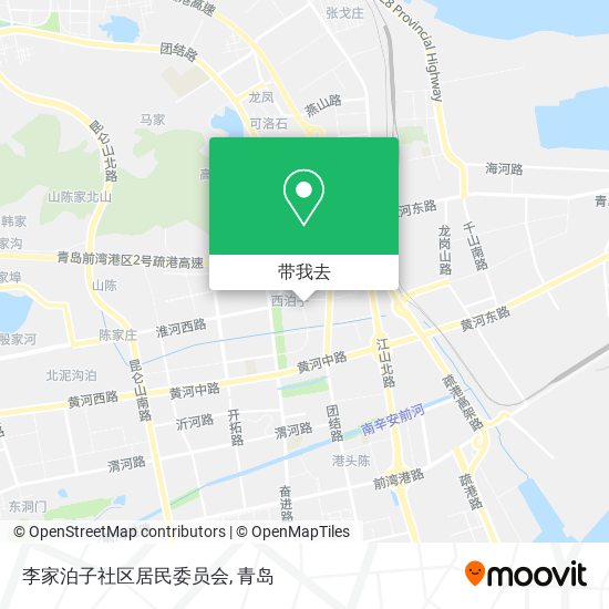 李家泊子社区居民委员会地图