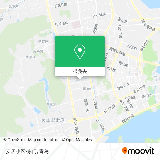 安居小区-东门地图