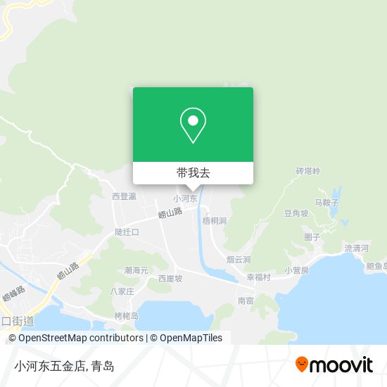 小河东五金店地图