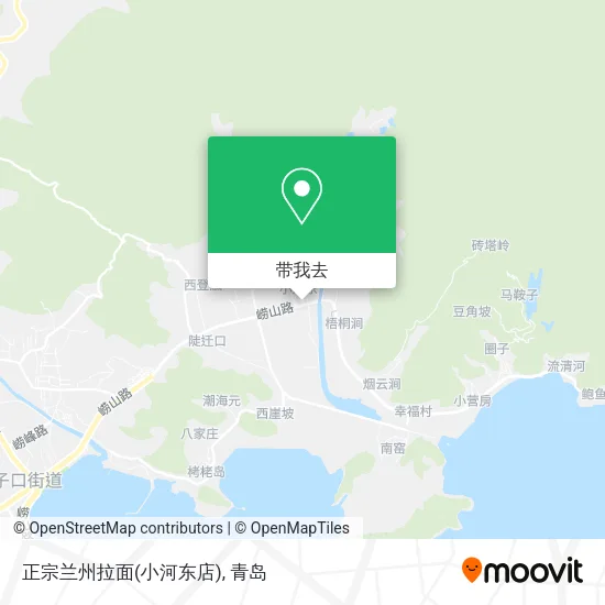 正宗兰州拉面(小河东店)地图