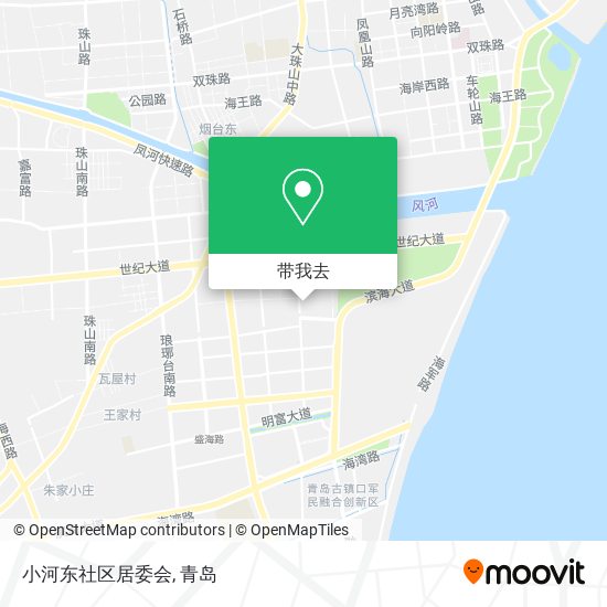 小河东社区居委会地图