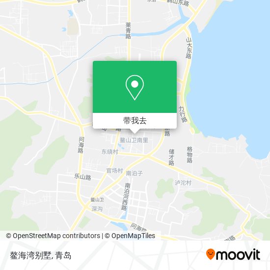 鳌海湾别墅地图