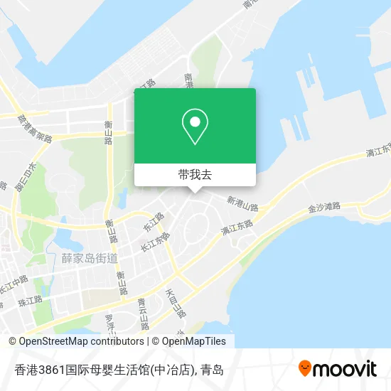香港3861国际母婴生活馆(中冶店)地图