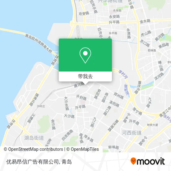 优易昂信广告有限公司地图