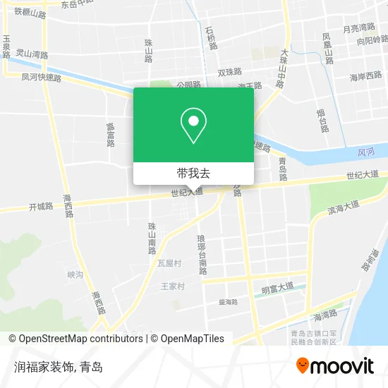 润福家装饰地图