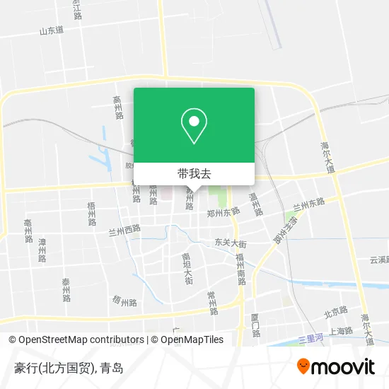 豪行(北方国贸)地图