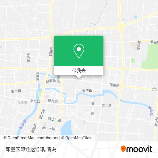 即墨区即通达通讯地图