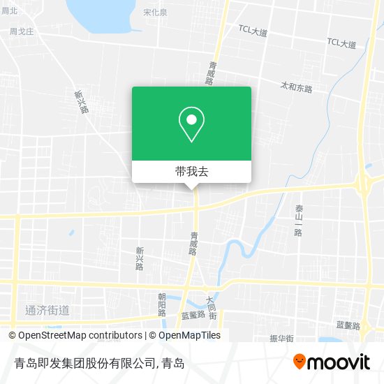青岛即发集团股份有限公司地图