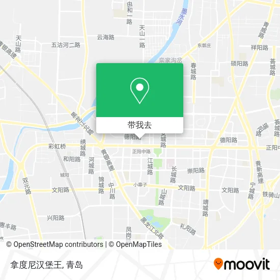 拿度尼汉堡王地图