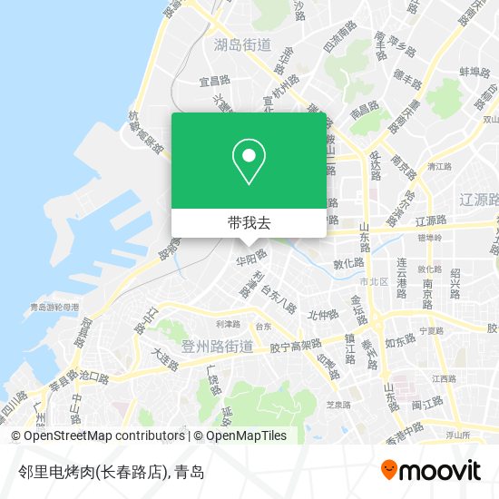 邻里电烤肉(长春路店)地图