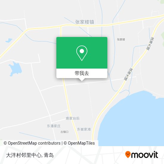 大泮村邻里中心地图