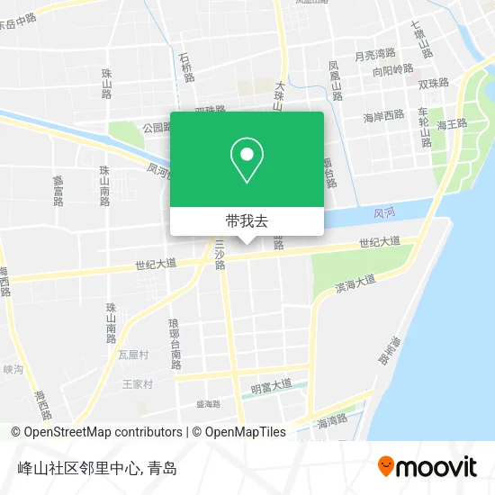 峰山社区邻里中心地图
