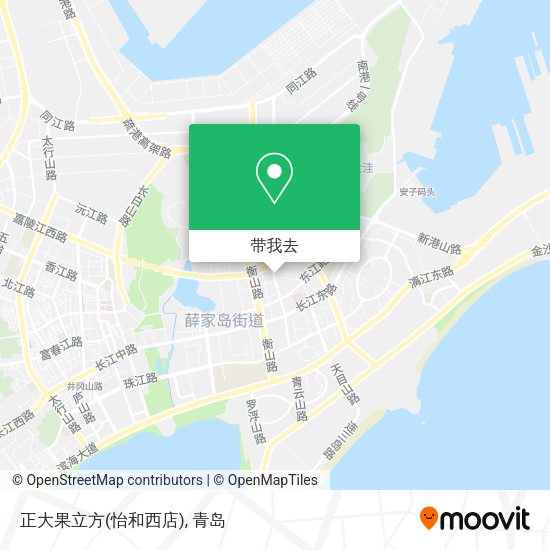 正大果立方(怡和西店)地图