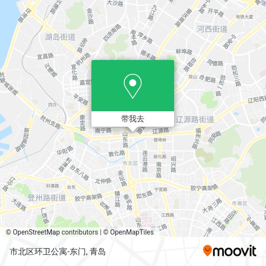 市北区环卫公寓-东门地图