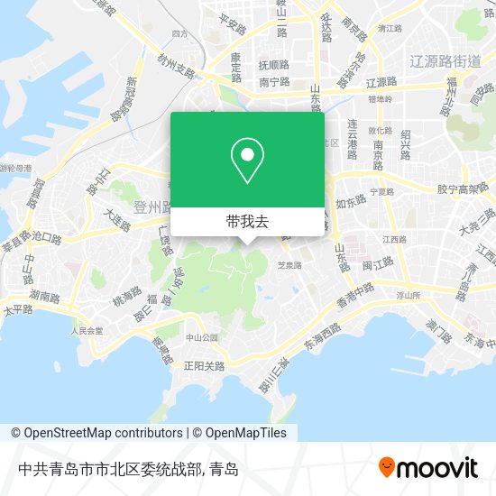 中共青岛市市北区委统战部地图