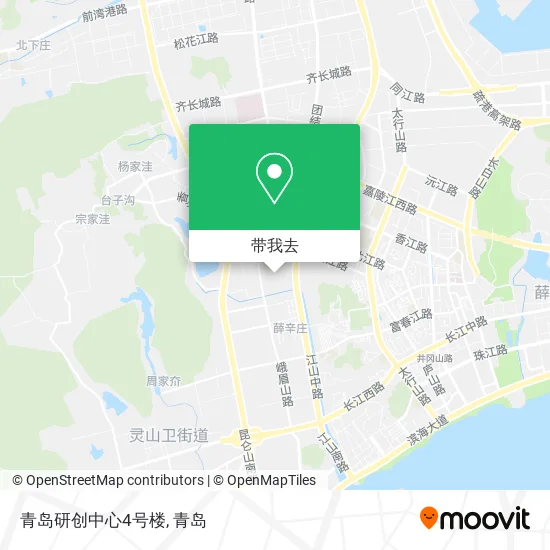 青岛研创中心4号楼地图