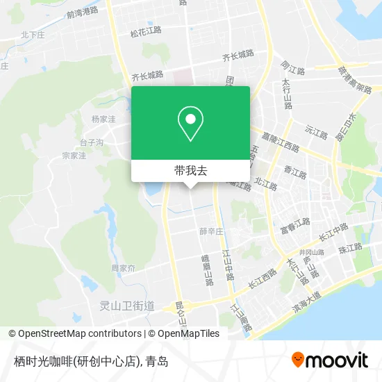 栖时光咖啡(研创中心店)地图