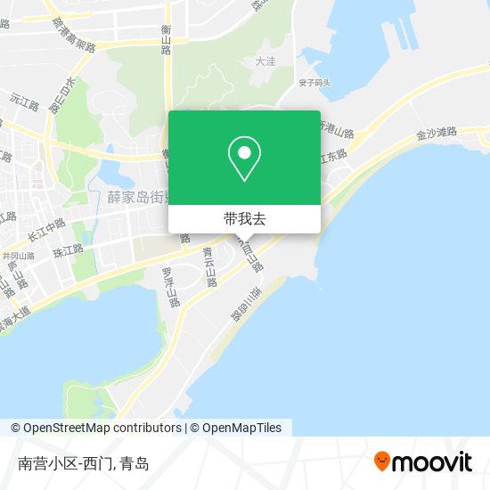 南营小区-西门地图