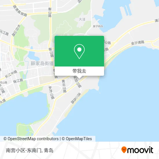 南营小区-东南门地图