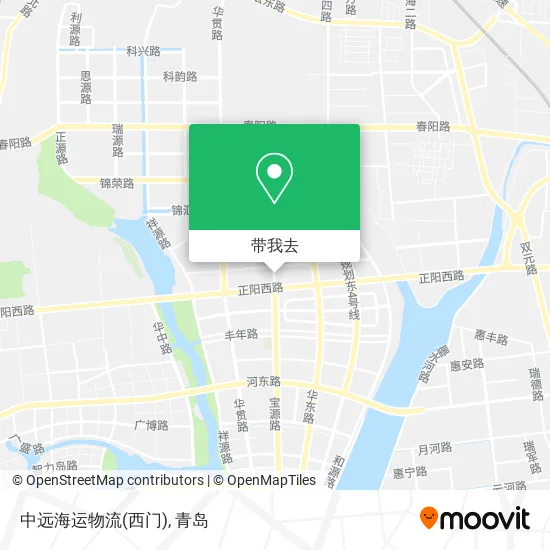 中远海运物流(西门)地图