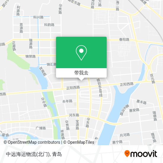 中远海运物流(北门)地图