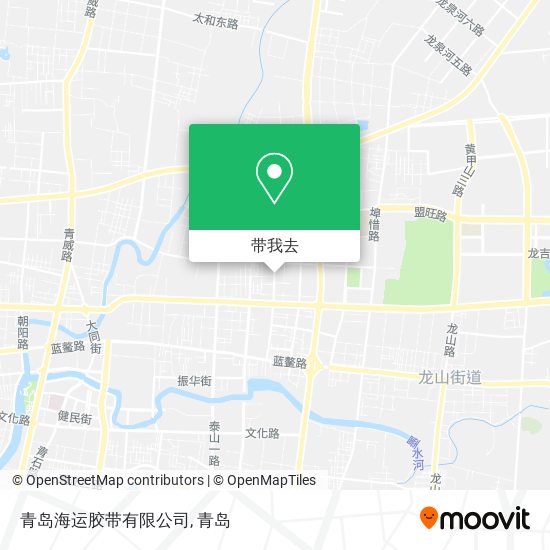 青岛海运胶带有限公司地图