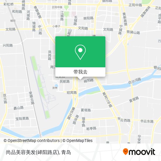 尚品美容美发(峄阳路店)地图