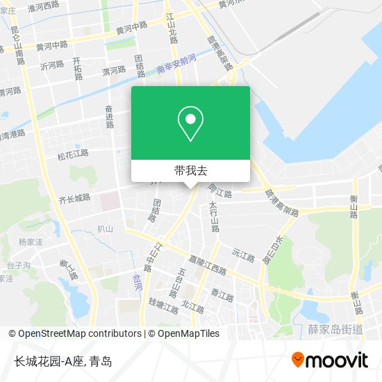 长城花园-A座地图