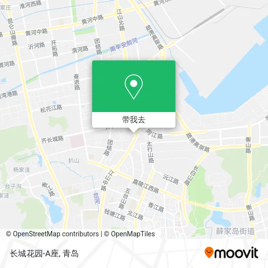 长城花园-A座地图