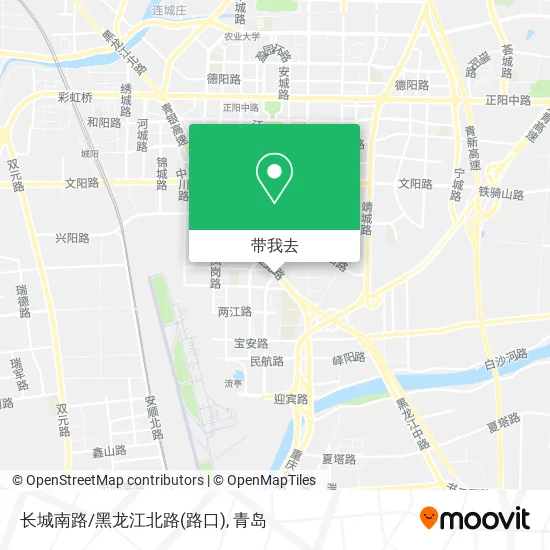 长城南路/黑龙江北路(路口)地图