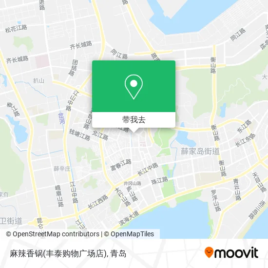 麻辣香锅(丰泰购物广场店)地图