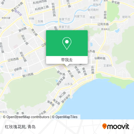 红玫瑰花苑地图