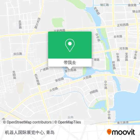 机器人国际展览中心地图