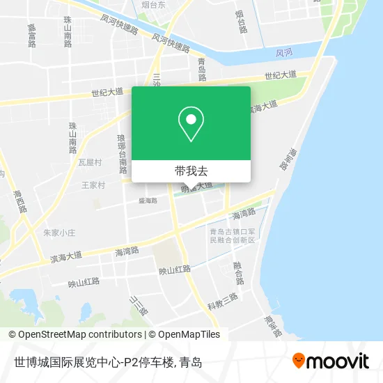 世博城国际展览中心-P2停车楼地图