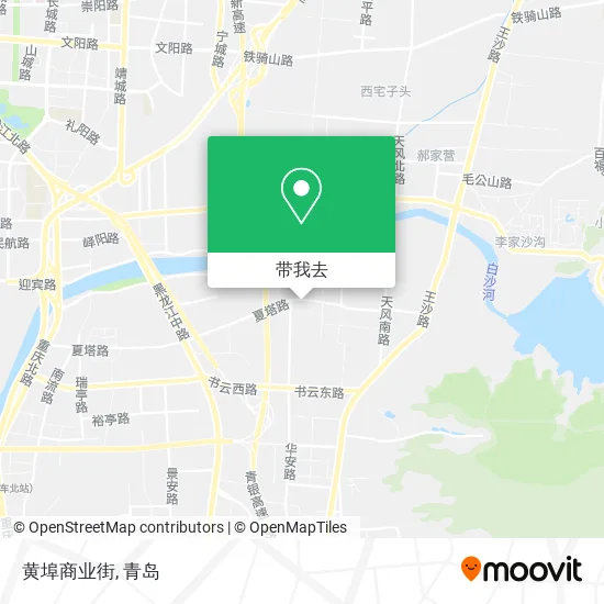 黄埠商业街地图