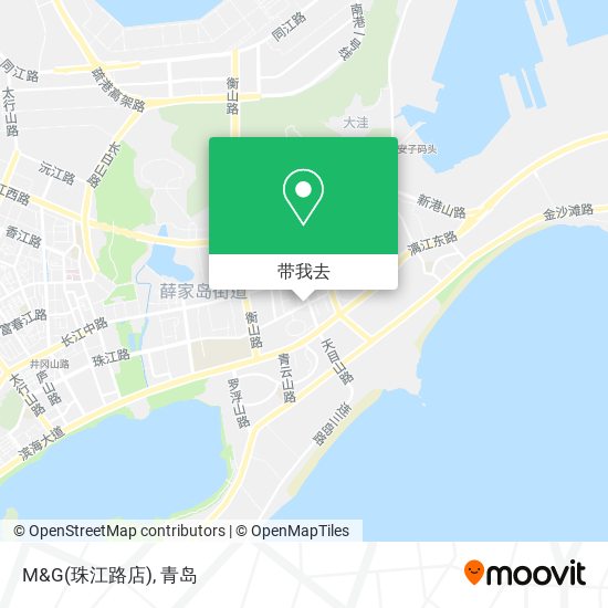 M&G(珠江路店)地图