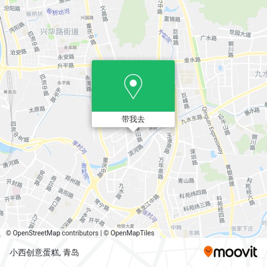 小西创意蛋糕地图