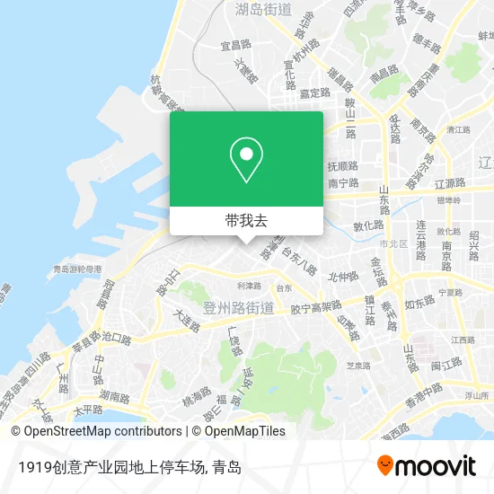 1919创意产业园地上停车场地图