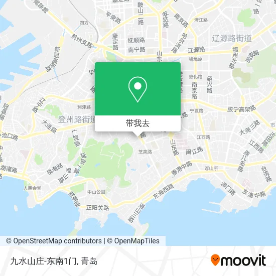 九水山庄-东南1门地图