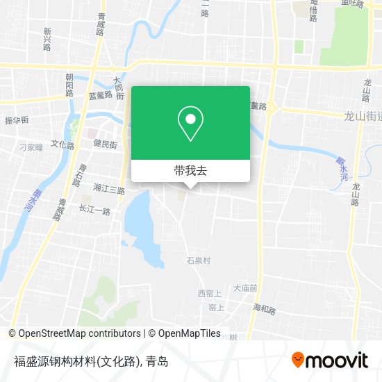 福盛源钢构材料(文化路)地图
