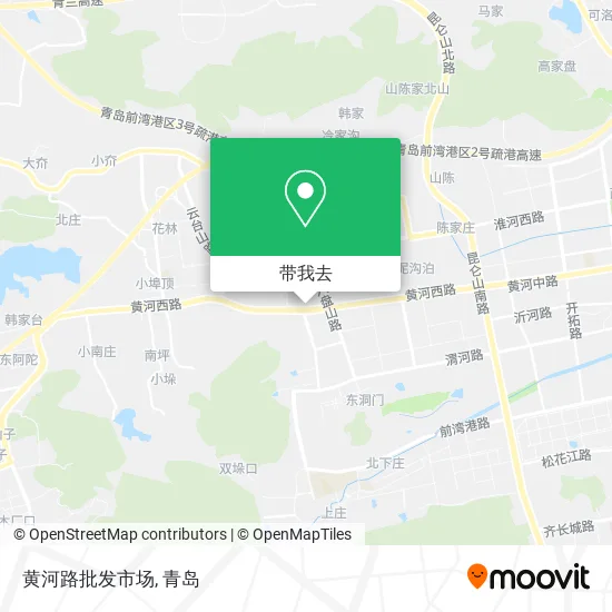 黄河路批发市场地图