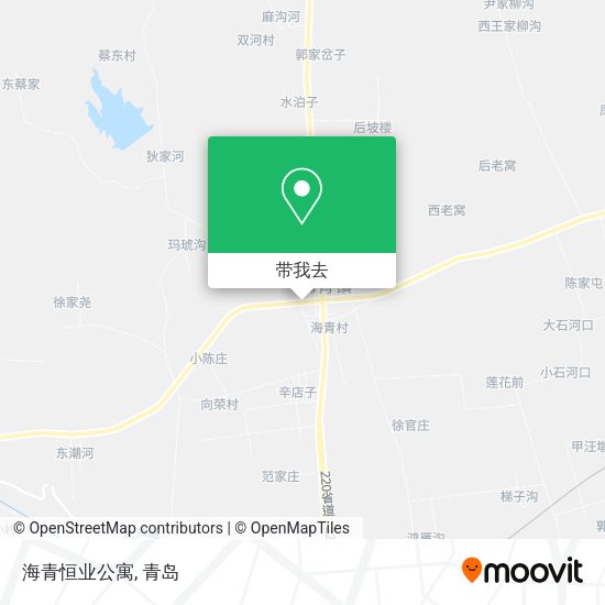 海青恒业公寓地图