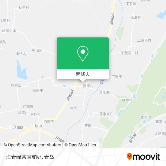 海青绿茶直销处地图