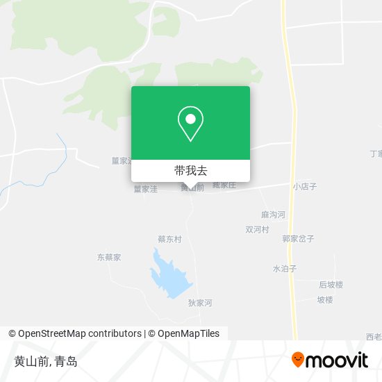 黄山前地图